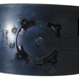 VETRO SPECCHIO DX C/PIASTRA PER CITROEN JUMPY/PER FIAT SCUDO/PER PEUGEOT EXPERT 01/2007- cm22Xcm13