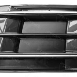 GRIGLIA SX PARAURTI ANTERIORE GRIGIO LUCIDO C/CROMATURA PER AUDI Q5 01/2016> [OE 80A807679DRN4]