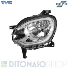 FARO SX H4 ELETTRICO C/DRL A LED PER RENAULT TWINGO 05/2019> OE 260600145R