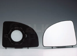 VETRO SPECCHIO DX SUPERIORE C/PIASTRA PER CITROEN JUMPER-PER FIAT DUCATO-PER PEUGEOT BOXER 1999-