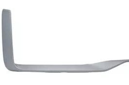 CORNICE GRIGLIA DX PARAURTI ANTERIORE ARGENTO PER AUDI Q2 S-LINE 01/2016> OE 81A853054TB2