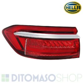 FANALE POSTERIORE SX A LED C/FASCIA CHIARA 5PIN PER AUDI A8 01/2017> HELLA OE 4N0945091B