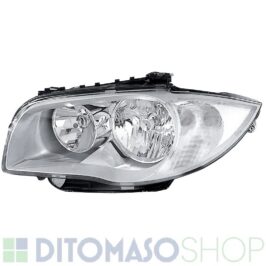 FARO SINISTRO 2H7 ELETTRICO CROMATO PER BMW S1 E87 08/2004>04/2007 OE 63126924485