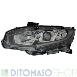 FARO SINISTRO H11-HB3 NERO C/MOTORINO PER HONDA CIVIC 01/2016> OE 33150TEMM01