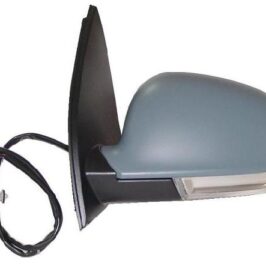 RETROVISORE DX ELETTRICO TERMICO ABBATTIBILE C/LUCCIOLA+LUCE CORTESIA 8PIN PRIMERIZZATO PER VW GOLF 5 08/2003>12/2008