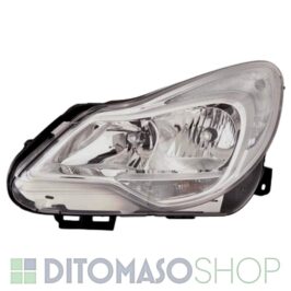 FARO SX H7-H1 CROMATO C/MOTORINO ELETTRICO PER OPEL CORSA D 03/2011>12/2013 [OE 1226125]