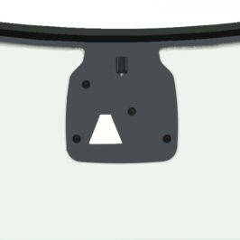 PARABREZZA INCAPSULATO VERDE C/LANE DEPARTURE+FINESTRELLA PER OPEL CORSA E 01/2014-