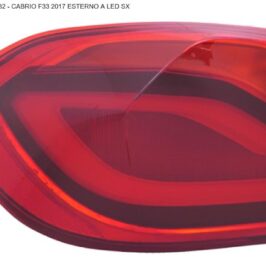 FANALE POSTERIORE SX ESTERNO A LED PER BMW SERIE 4 F32 COUPE'-F33 CABRIO 01/2017> [OE 63217426055]