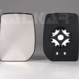 VETRO SPECCHIO SX SUPERIORE PER FORD TRANSIT 06/2000-12/2012  21X14cm
