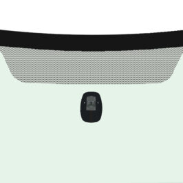 PARABREZZA VERDE ACUSTICO C/FINESTRELLA PER RENAULT SCENIC/SCENIC X MODE 03/2009>08/2016