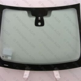 PARABREZZA VERDE ACUSTICO C/SENSORE+FINESTRELLA+LOGO AIRBAG PER RENAULT CLIO 11/2012>