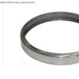 CORNICE FARO STRETTA IN ALLUMINIO CROMATA DX-SX FIAT 500 FL