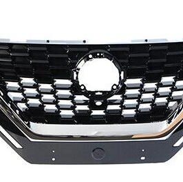 GRIGLIA RADIATORE CROMATA-NERA C/TELECAMERA PER NISSAN QASHQAI 06/2021> OE 623106UA2A