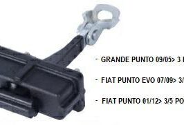 TIRANTE PORTA ANTERIORE DX-S PER FIAT PUNTO 07/2009> |PUNTO EVO 01/2012> [OE 51961550]