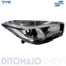 FARO DX ALOGENO CORNICE NERA PER DR 5.0 01/2022> OE 605000301AA