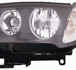FARO SX 2H7 NERO C/MOTORINO ELETTRICO+FANALINO BIANCO PER BMW X3 E83 01/2004> [OE 63123418411]