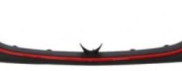 MODANATURA PARAURTI ANTERIORE CENTRALE C/PROFILO ROSSO PER ALFA ROMEO GIULIETTA 02/2016> [OE 156112079]