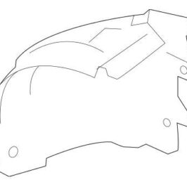 PARASASSI ANTERIORE sX PARTE POSTERIORE PER RANGE ROVER EVOQUE 01/2019> OE LR114164