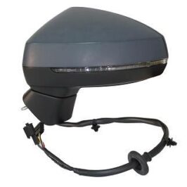 RETROVISORE DX ELETTRICO TERMICO PRIMERIZZATO C/LANE ASSIST+LUCCIOLA PER AUDI A3 04/2012-/A3 05/2016- 3/5PORTE