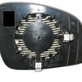 VETRO SPECCHIO DX C/PIASTRA PER SKODA FABIA-ROOMSTER 01/2007>