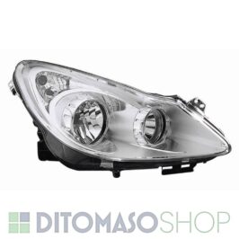 FARO DX H7-H1 CROMATO ELETTRICO PER OPEL CORSA D 10/2006>02/2011 OE 1216188