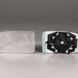 VETRO SPECCHIO SX C/PIASTRA PER FIAT PANDA 0/2003-2009