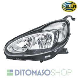 FARO SINISTRO H1-H7 C/LED+MOTORINO PER OPEL ADAM 03/2013> HELLA OE 13354576