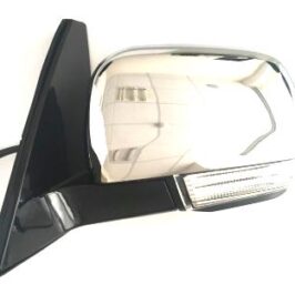 RETROVISORE DX ELETTRICO TERMICO CROMATO ABBATTIBILE C/LUCCIOLA+LUCE CORTESIA PER MITSUBISHI PAJERO 01/2007>