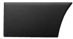 MODANATURA GRIGIA PARAFANGO POSTERIORE SX PARTE ANTERIORE PER FIAT DUCATO 05/2002>07/2006 PASSO LUNGO/MEDIO [OE 735306250]