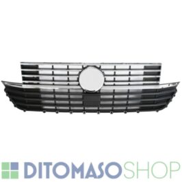 GRIGLIA RADIATORE NERA C/CROMATURE PER VW TRANSPORTER T6 01/2019> OE 7LA853651BLDB
