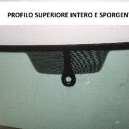 PARABREZZA VERDE ACUSTICO C/SENSORE+FINESTRELLA TETTO PANORAMICO PER VW GOLF 7 10/2012>