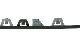 MODANATURA GRIGLIA DX PARAURTI ANTERIORE SUPERIORE NERA PER VW TRANSPORTER T6-MULTIVAN 01/2015> OE 7E08530669B9