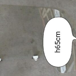 VETRO SCENDENTE VERDE C/STAFFE PORTA DX PER NISSAN CABSTAR 01/1998>09/2006 OE 803009X201