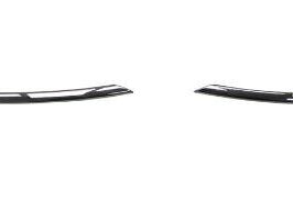 KIT MODANATURE PARAURTI ANTERIORE DX+SX CROMATE PER CITROEN C4 PICASSO 01/2013> OE 1609552880