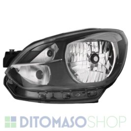 FARO SX H4 NERO ELETTRICO C/BORDO CROMATO PER VW UP 01/2012>04/2016 [OE 1S1941016H]