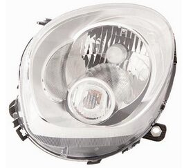 FARO DX H4 C/MOTORINO ELETTRICO FRECCIA BIANCA PER MINI COUNTRYMAN 09/2010> [OE 63129801028]