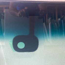 PARABREZZA VERDE ACUSTICO C/FASCIA+SENSORE PER NISSAN NAVARA-PPATHFINDER 01/2005-