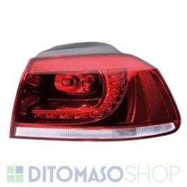 FANALE POSTERIORE DX ESTERNO A LED ROSSO SCURO PER VW GOLF 6 GTI VR6 01/2009> [OE 5K0945096L]