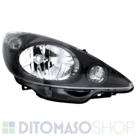 FARO DX H4 NERO C/MOTORINO PER PEUGEOT 1007 04/2005> OE 620651