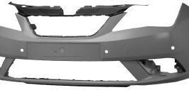 PARAURTI ANTERIORE PRIMERIZZATO C/SENSORI PER SEAT IBIZA 01/2012>04/2015  EUROSTAMP [OE 6J0807217CTGRU]
