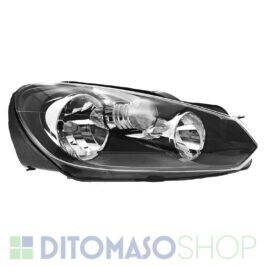 FARO DX H7-H15 NERO C/MOTORINO ELETTRICO PER VW GOLF 6 01/2009>  MODELLO HELLA [OE 5K1941006L]
