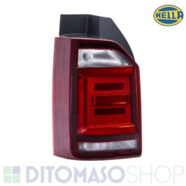 FANALE POSTERIORE SX ROSSO SCURO A LED PER VW TRANSPORTER T6 01/2015> 1PORTA HELLA [OE 7E0945207D]