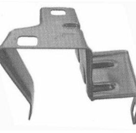 STAFFA PARAURTI ANTERIORE DX PER MERCEDES CLASSE C W203 07/2000>05/2005 FERRO OE 2036260414