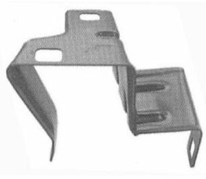 STAFFA PARAURTI ANTERIORE DX PER MERCEDES CLASSE C W203 07/2000>05/2005 FERRO OE 2036260414