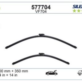 VF704 KIT SPAZZOLE TERGI SILENCIO FLATE BLADE (MM 600+350)