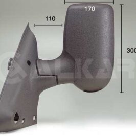 RETROVISORE SX MANUALE BRACCIO CORTO PER FORD TRANSIT 06/2000-12/2012