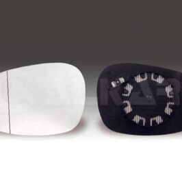 VETRO SPECCHIO SX AZZURRATO C/PIASTRA ELETTRICO ASF PER BMW S3 E90/E91 2008>-E92 10/2006>-E93 03/2007>