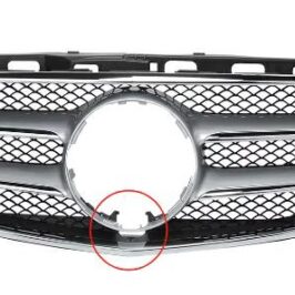 GRIGLIA RADIATORE NERA C/TELECAMERA PER MERCEDES CLASSE E W212 AMG-SPORT 03/2013> OE A2128850622