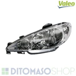 FARO SINISTRO 2H7 ELETTRICO PER PEUGEOT 206 SPORT 08/1998>03/2009 VALEO OE 6204S9