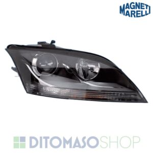 FARO DX H7 C/MOTORINO ELETTRICO PARABOLA NERA PER AUDI TT 09/2006> - MARELLI [OE 8J0941004M]